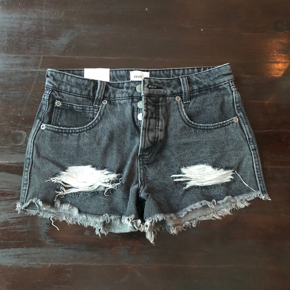 RVCA the BF slouch denim shorts